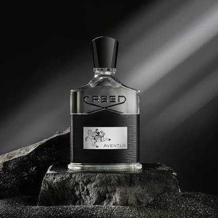 Gucci Guilty perfume bottle on a dark background