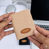 Horse Imperial Premium Tri-Fold Leather Wallet – 10 Card Slots | Zip Pocket | Unisex
